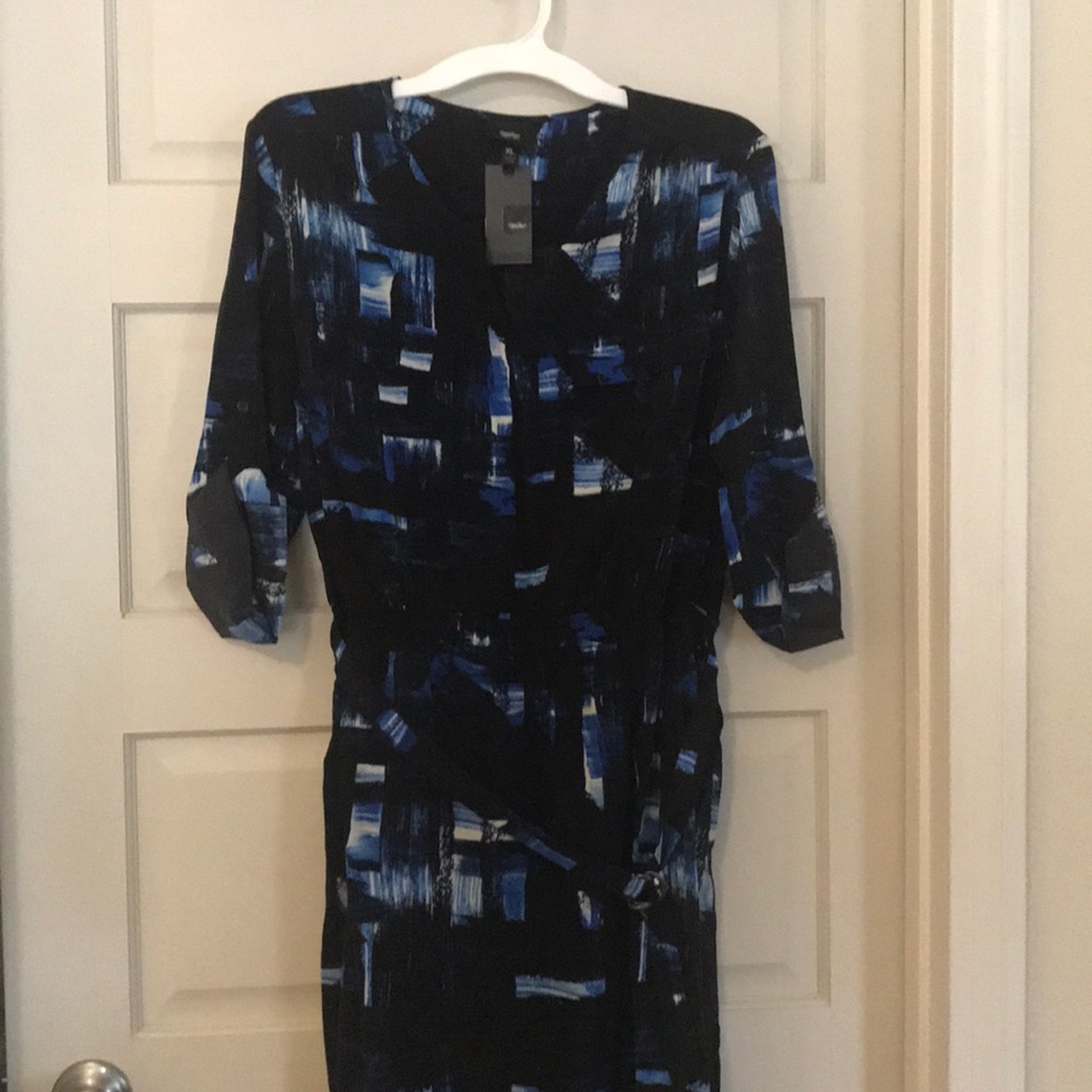 Black and blue Dress